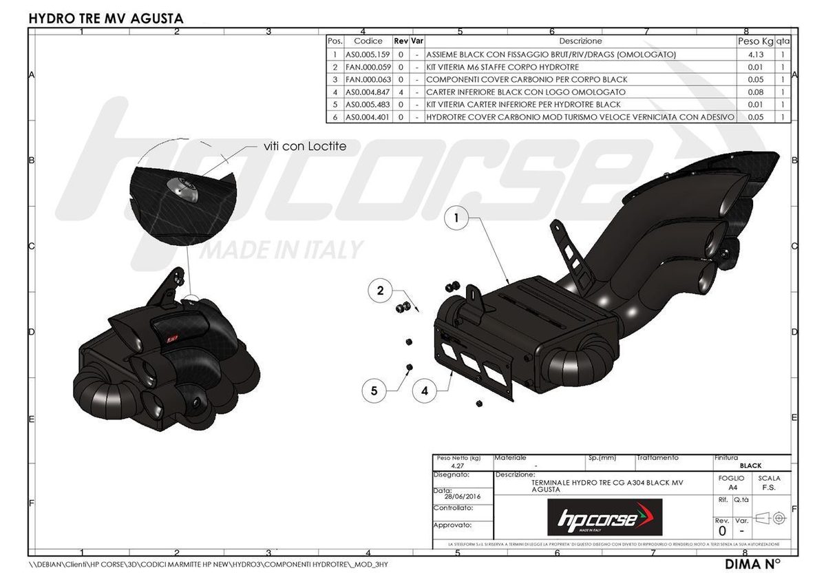 HYDROTRE BLACK CARBON COVER 公式画像 3