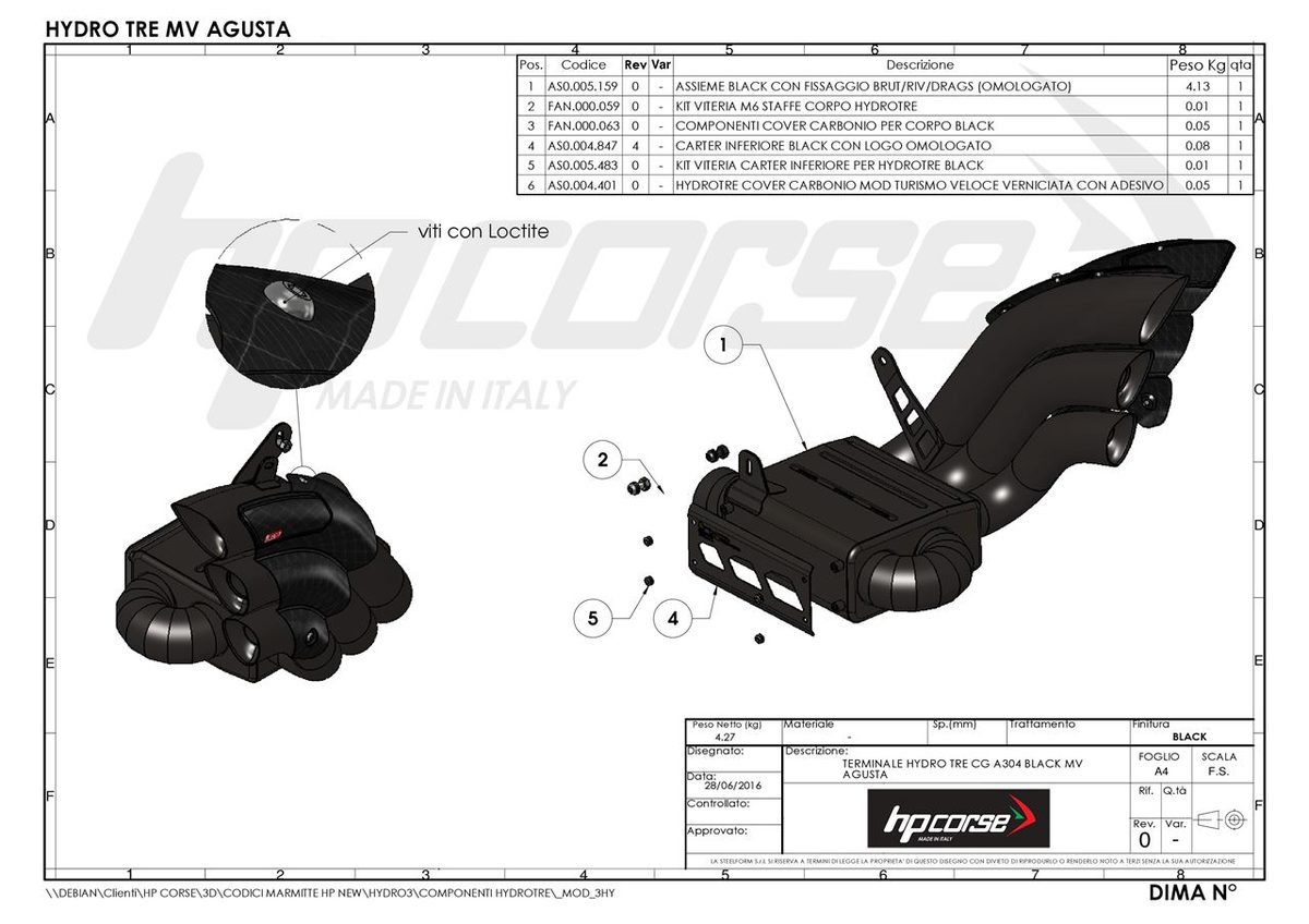 HYDROTRE BLACK CARBON COVER 公式画像 4