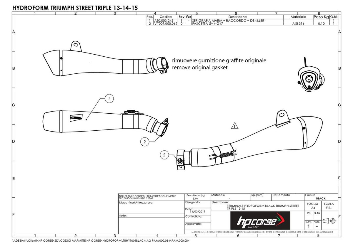 HYDROFORM SATIN 公式画像 4